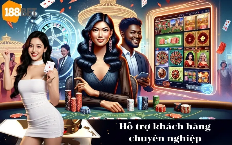 Hỗ trợ khách hàng chuyên nghiệp