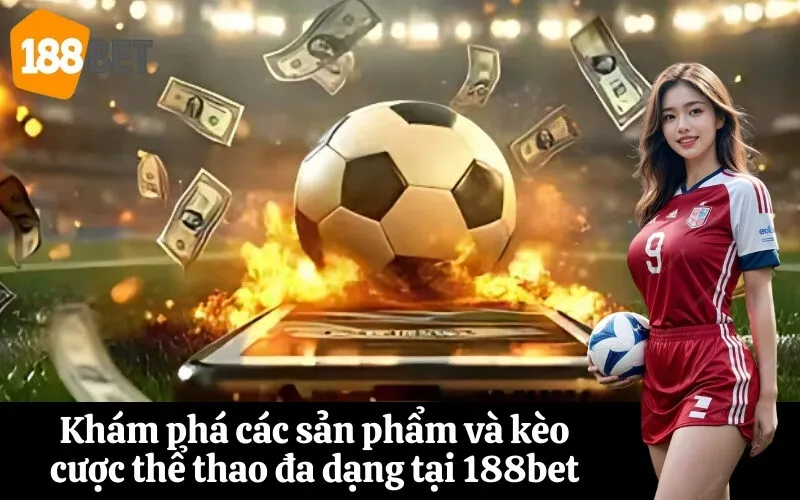Khám phá các sản phẩm và kèo cược thể thao đa dạng tại 188bet